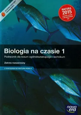 Biologia na czasie 1 Podręcznik Zakres rozszerzony - Marek Guzik, Ewa Jastrzębska, Ryszard Kozik
