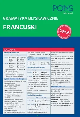 Gramatyka błyskawicznie Francuski