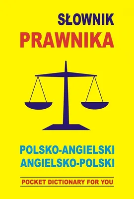Słownik prawnika polsko angielski angielsko polski - Outlet - Jacek Gordon