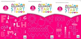 Kolorowy Start Pięciolatek Ptzygotowanie do czytania, pisania i liczenia - Wiesława Żaba-Żabińska