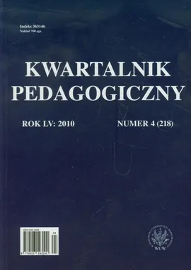 Kwartalnik pedagogiczny nr 4 2010 - Praca zbiorowa