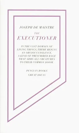 The Executioner - Joseph Maistre