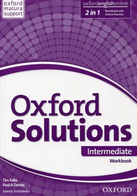 Oxford Solutions Intermediate Workbook with Online Practice - Outlet - Davies Paul A., Falla Tim