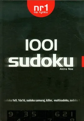 Sudoku 1001 - Outlet - Akira Noe