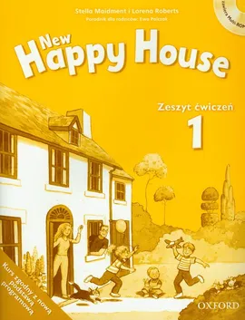 New Happy House 1 Zeszyt ćwiczeń z płytą CD - Stella Maidment, Lorena Roberts