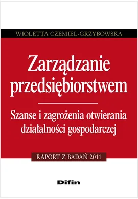 Zarządzanie przedsiębiorstwem - Wioletta Czemiel-Grzybowska
