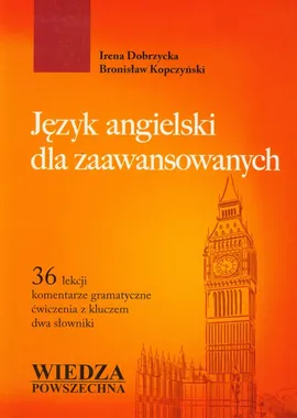 Język angielski dla zaawansowanych - Outlet - Irena Dobrzycka, Bronisław Kopczyński