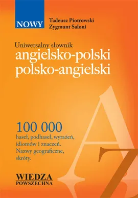 Uniwersalny słownik angielsko polski polsko angielski - Outlet - Piotrowski Tadeusz, Zygmunt Saloni