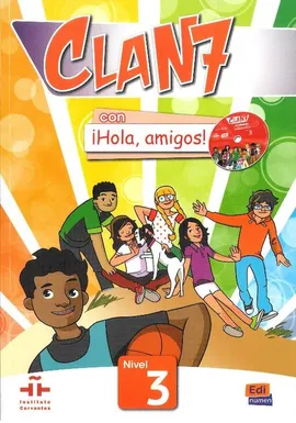 Clan 7 con Hola amigos 3 Podręcznik + kod Online