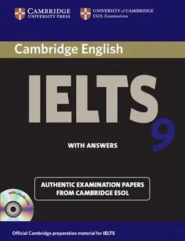 Cambridge IELTS 9 Authentic Examinatin Papers with answers + 2CD