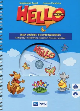 Hello! Starter Język angielski dla przedszkolaków Karty pracy - Magdalena Appel, Joanna Zarańska