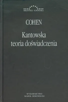 Kantowska teoria doświadczenia - Outlet - Hermann Cohen