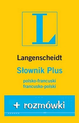 Słownik PLUS rozmówki polsko - francuski francusko - polski - Outlet