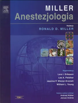 Anestezjologia Millera Tom 1 - Outlet - Miller Ronald D.