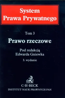 Prawo rzeczowe Tom 3