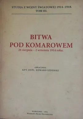 Bitwa pod Komarowem - Edward Izdebski