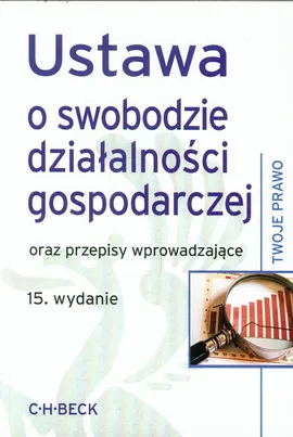 Ustawa o swobodzie działalności gospodarczej