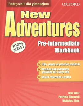 New Adventures Pre-intermediate Workbook - Outlet - Ben Wetz