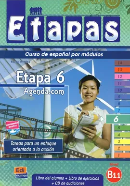 Etapas 6 Podręcznik + ćwiczenia + CD - Entinema Equipo