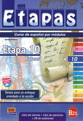 Etapas 10 Podręcznik + ćwiczenia + CD - Entinema Equipo