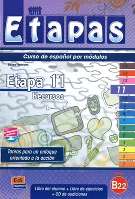 Etapas 11 Podręcznik + ćwiczenia + CD - Entinema Equipo