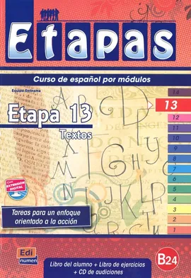 Etapas 13 Podręcznik + ćwiczenia + CD - Entinema Equipo