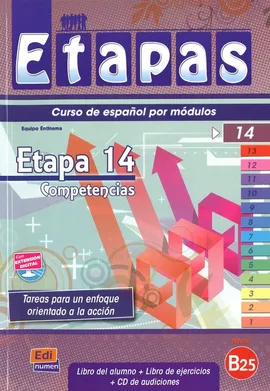 Etapas 14 Podręcznik + ćwiczenia + CD - Entinema Equipo