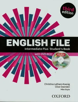 English File Intermediate Plus Student's Book with DVD-ROM - Outlet - Mike Boyle, Christina Latham-Koenig, Clive Oxenden