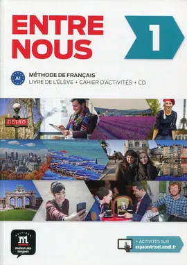 Entre nous 1 Podręcznik z ćwiczeniami + 2CD