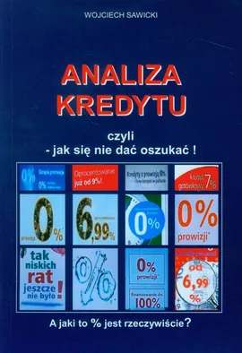Analiza kredytu - Outlet - Wojciech Sawicki
