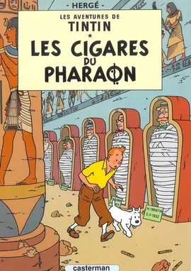 Tintin les Cigares du Pharaon - Herge