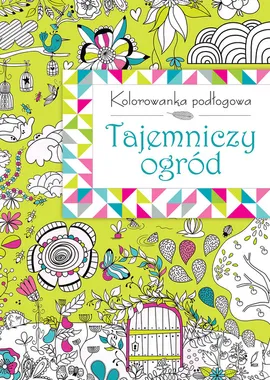 Kolorowanka podłogowa Tajemniczy ogród