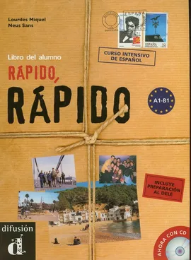 Rapido Rapido Podręcznik z płytą CD - Lourdes Miquel, Neus Sans