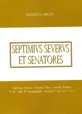 Septimivs Severvs et Senatores - Danuta Okoń