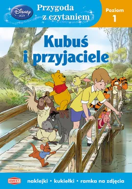 Disney uczy Przygoda z czytaniem Kubuś i przyjaciele