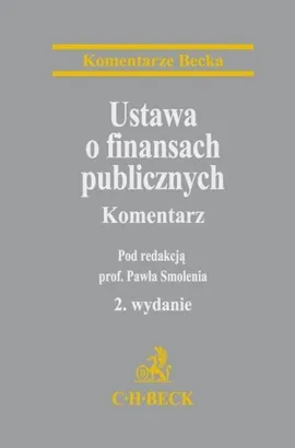 Ustawa o finansach publicznych Komentarz