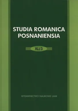 Studia Romanica Posnaniensia 41/3