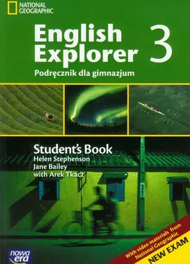 English Explorer 3 Podręcznik z płytą CD - Jane Bailey, Helen Stephenson, Arek Tkacz