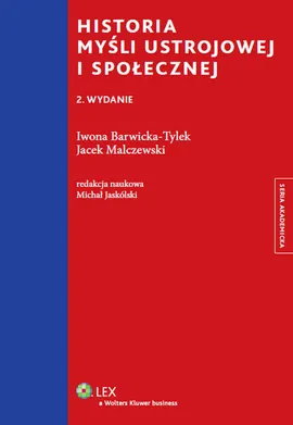 Historia myśli ustrojowej i społecznej - Outlet - Iwona Barwicka-Tylek, Jacek Malczewski