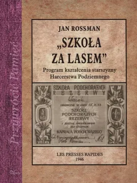 Szkoła za lasem - Jan Rossman