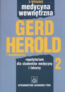 Medycyna Wewnętrzna 2 - Outlet - Herold Gerd
