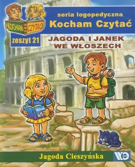 Kocham Czytać Zeszyt 21 Jagoda i Janek we Włoszech - Outlet - Jagoda Cieszyńska
