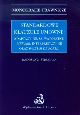Standardowe klauzule umowne - Radosław Strugała