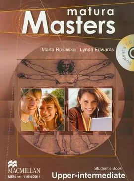 Matura Masters Upper-Intermediate Student's book z płytą CD - Lynda Edwards, Marta Rosińska