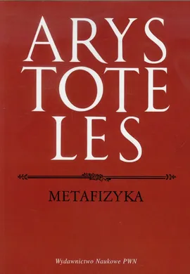 Metafizyka - Outlet - Arystoteles