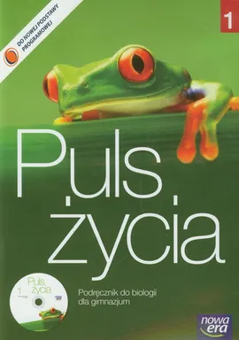 Puls życia 1 Biologia Podręcznik z płytą CD - Outlet - Małgorzata Jefimow, Marian Sęktas