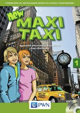 New Maxi Taxi 1 Podręcznik z płytą CD - Outlet - Agnieszka Otwinowska-Kasztelanic, Anna Walewska