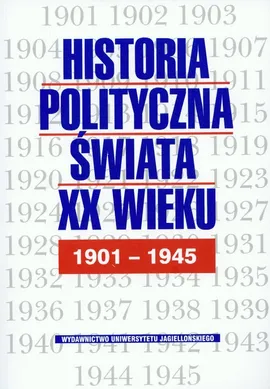 Historia polityczna świata XX w t1 1901-1945
