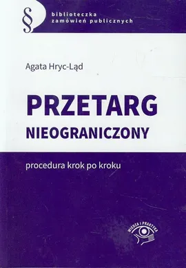 Przetarg nieograniczony 1 - Agata Hryc-Ląd