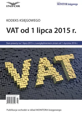 VAT od 1 lipca 2015 r.
